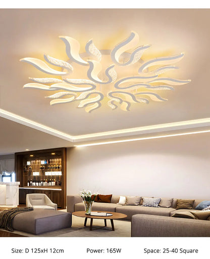 LED Ceiling Lights - Modern Living Room Ultrathin Ceiling Lamps