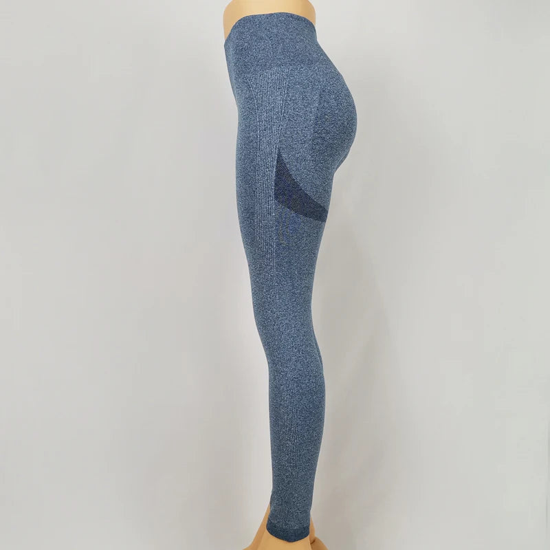 Seamless High Waist Quick Dry Slim Leggings.