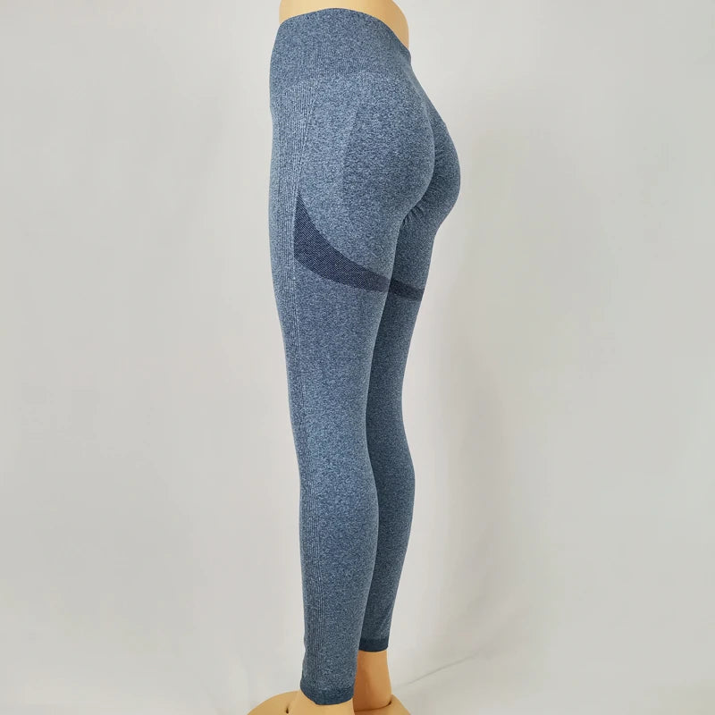 Seamless High Waist Quick Dry Slim Leggings.