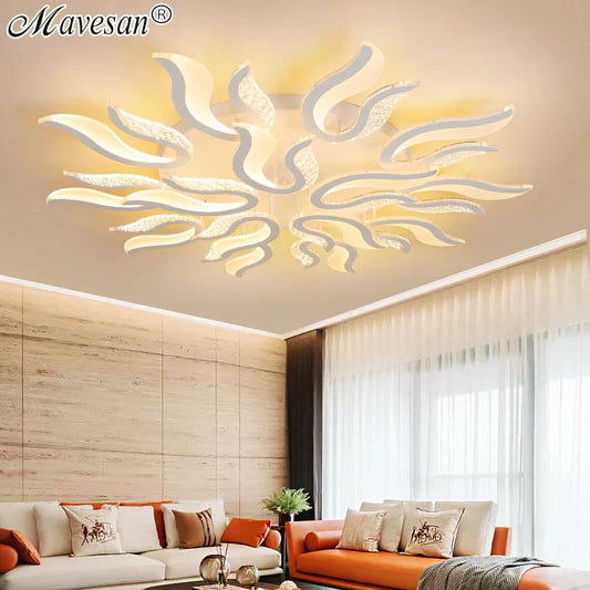 LED Ceiling Lights - Modern Living Room Ultrathin Ceiling Lamps