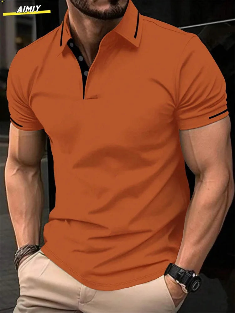 Casual Breathable Polo Shirt