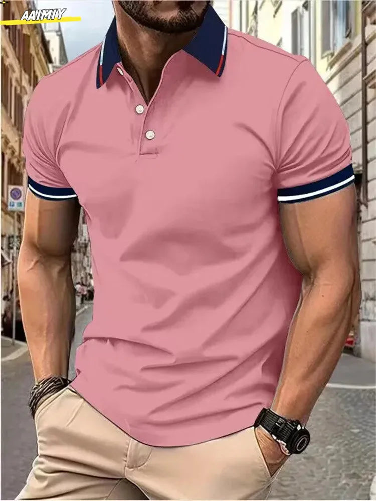 Casual Breathable Polo Shirt