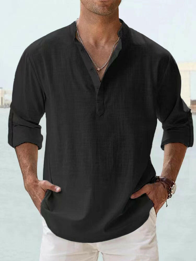 Lightweight Casual Linen Shirt.