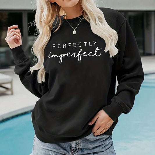 Women's Oversized Warm Sweatshirt.