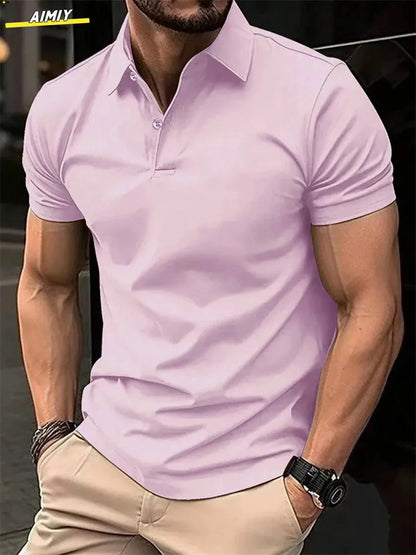 Casual Breathable Polo Shirt