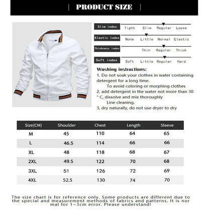 Men's Casual Waterproof Jacket.