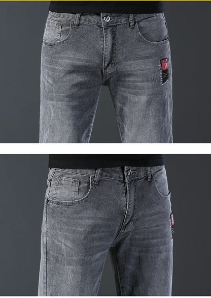 Slim Straight Luxury Jeans.