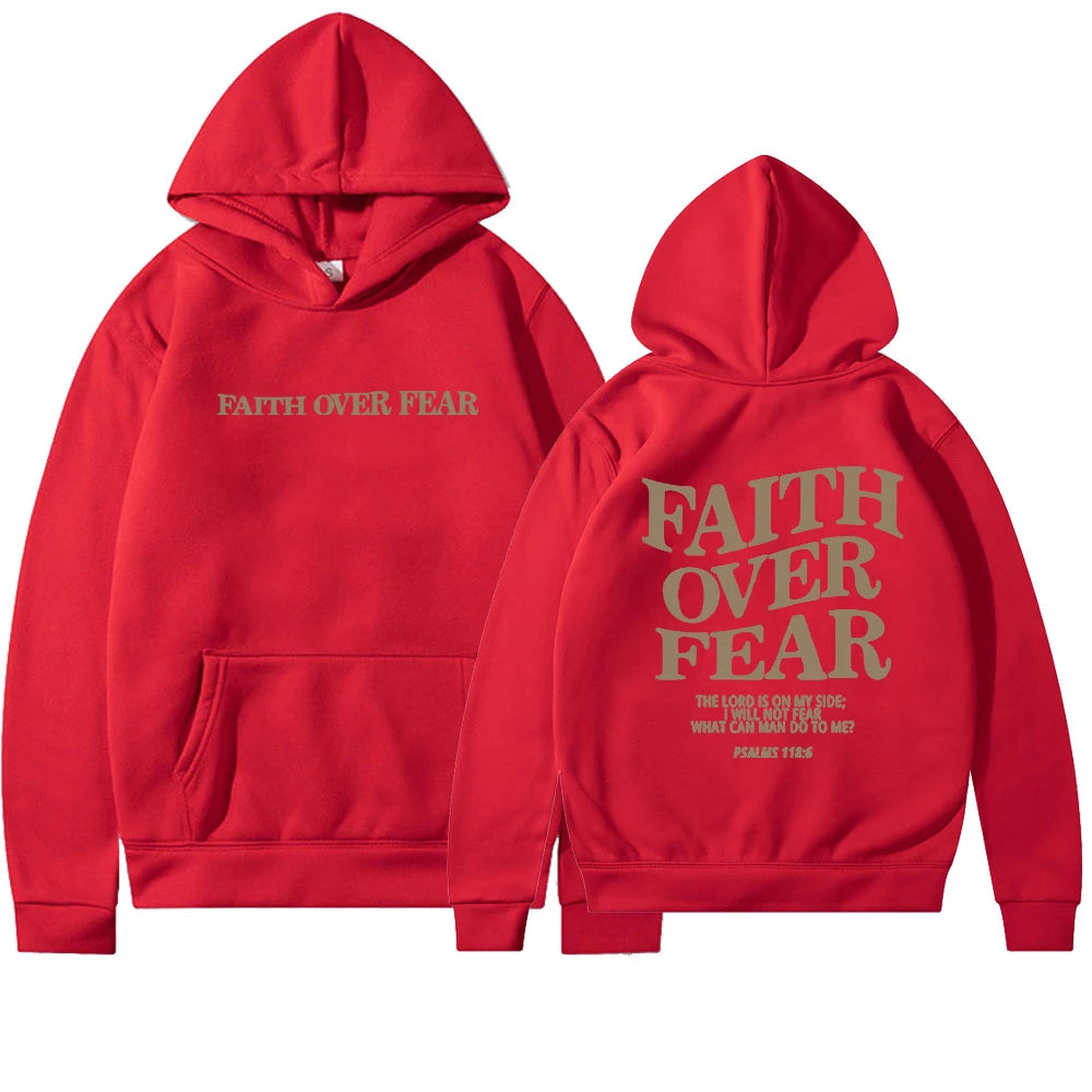 Faith Over Fear Hoodie.