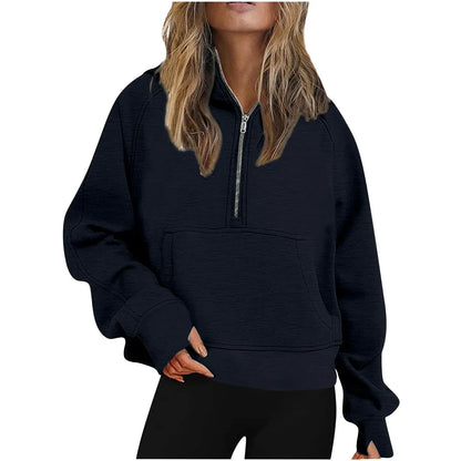 Quarter Zip Oversized Hoodie