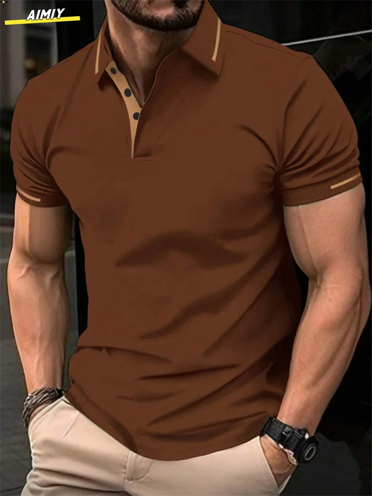 Casual Breathable Polo Shirt