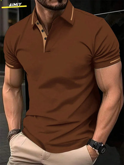 Casual Breathable Polo Shirt