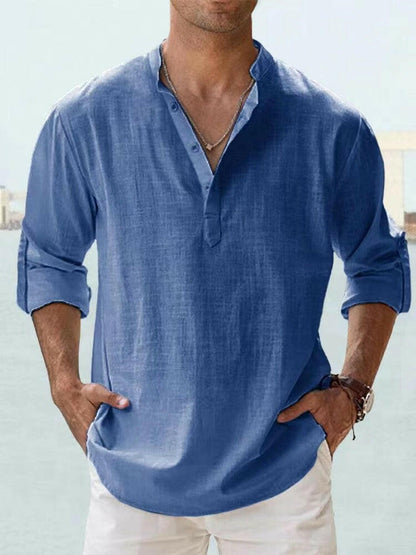 Lightweight Casual Linen Shirt.