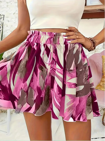 Light Ruffle Shorts