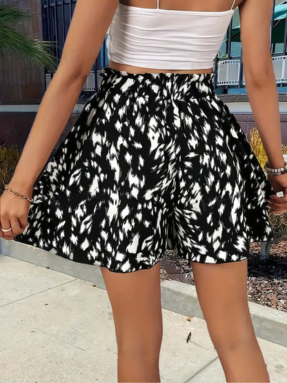 Light Ruffle Shorts