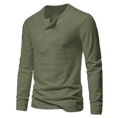 Henley Collar Shirt