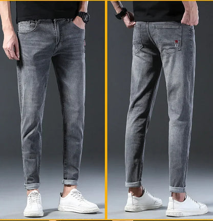 Slim Straight Luxury Jeans.