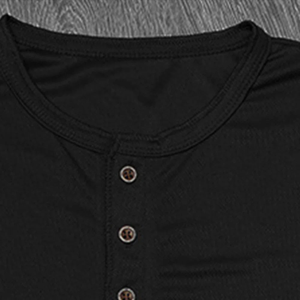 Henley Collar Shirt