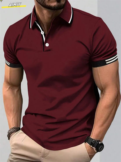 Casual Breathable Polo Shirt