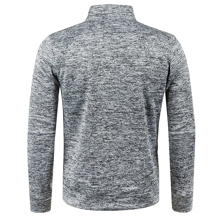 Long Sleeve Full Zip Slim Fit Sweatshirt.