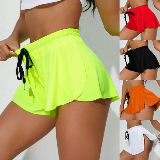 quick-dry yoga sport running shorts