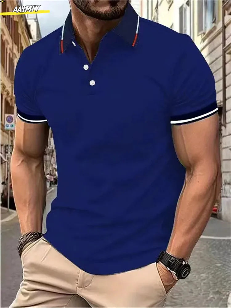 Casual Breathable Polo Shirt