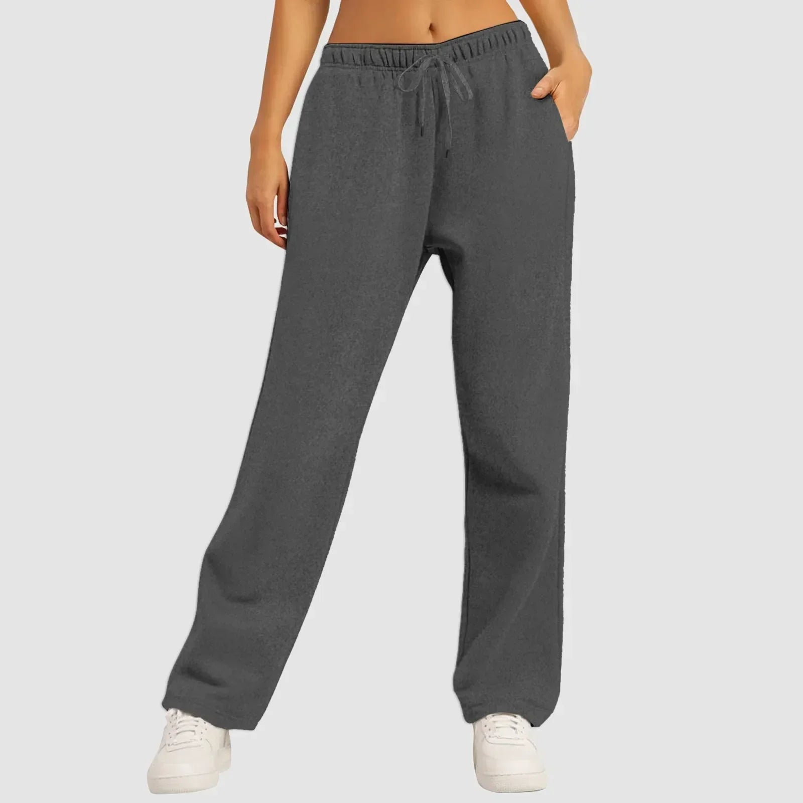 Fleece Lined Straight Leg Joggers