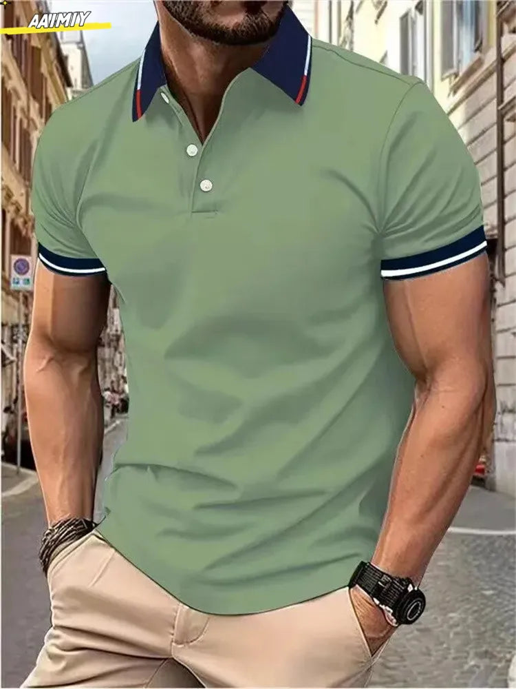 Casual Breathable Polo Shirt