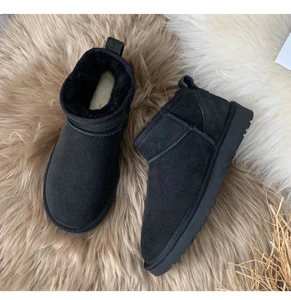 Sheepskin Boots - Waterproof Wool Fur Lined