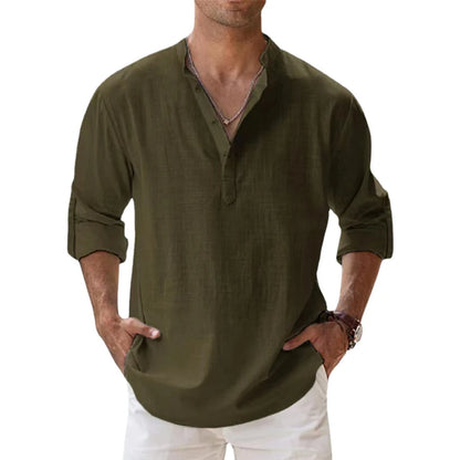 Lightweight Casual Linen Shirt.