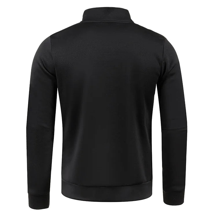 Long Sleeve Full Zip Slim Fit Sweatshirt.