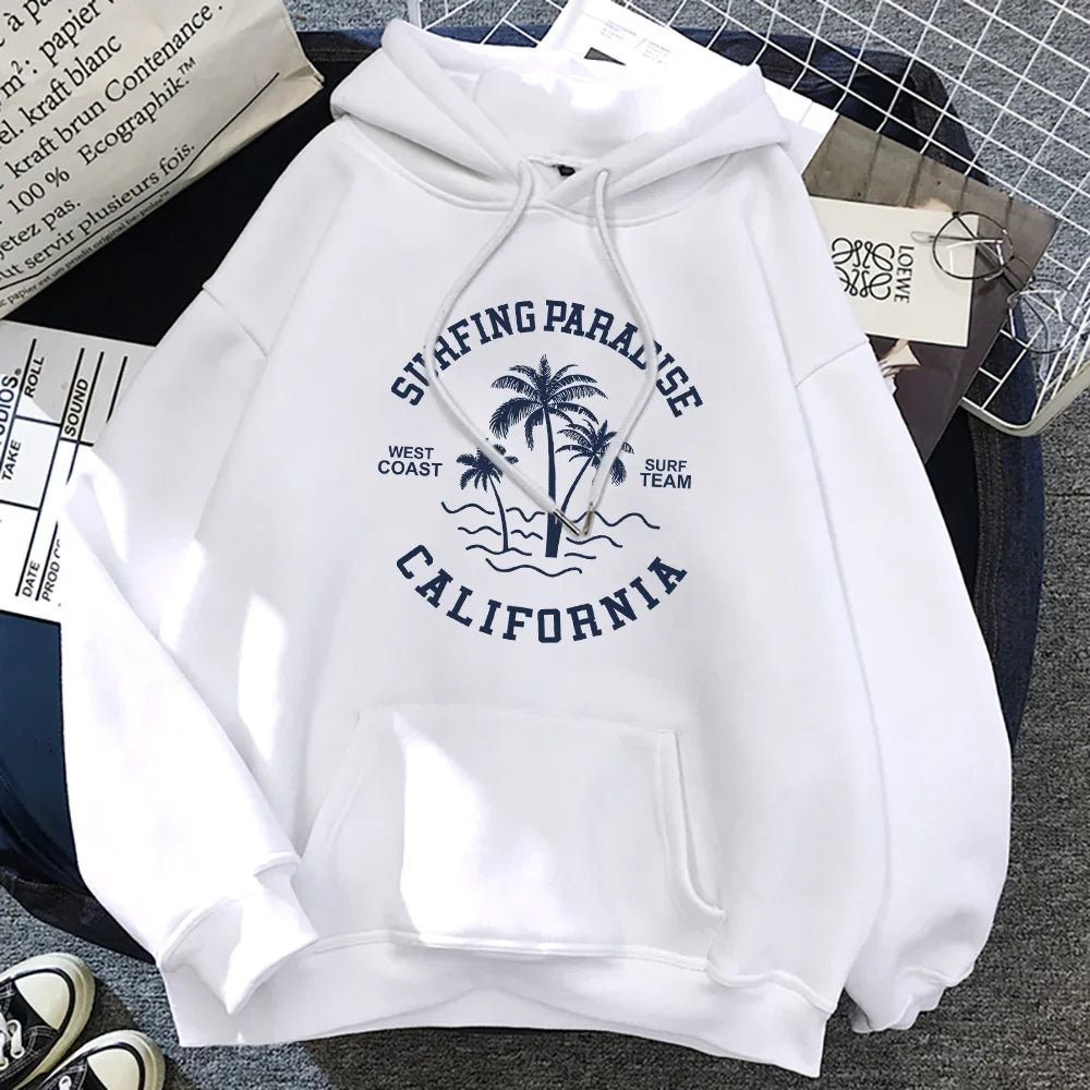 Surfing Paradise California Hoodie