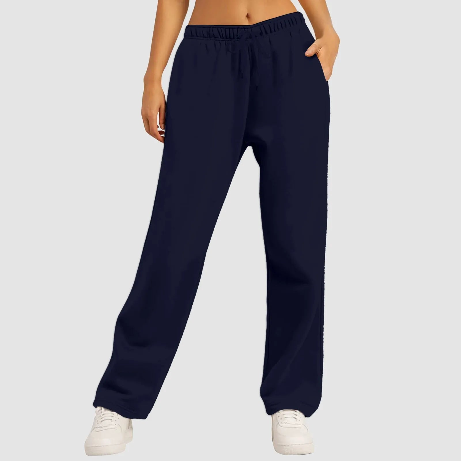 Fleece Lined Straight Leg Joggers