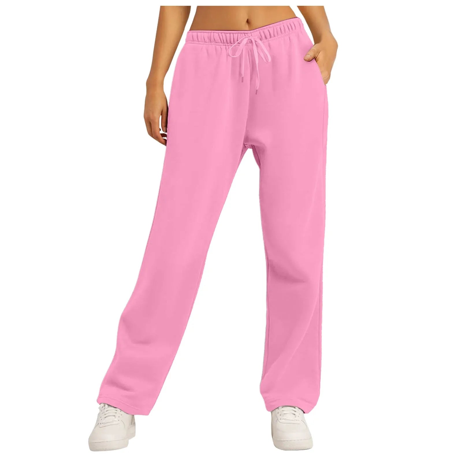 Fleece Lined Straight Leg Joggers