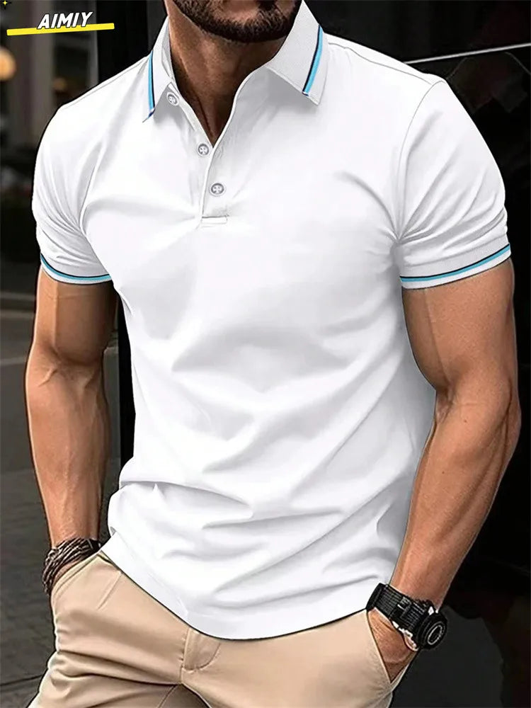 Casual Breathable Polo Shirt