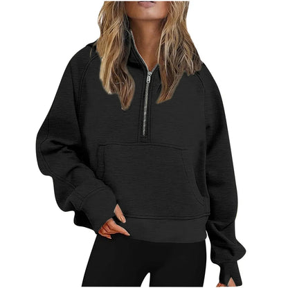 Quarter Zip Oversized Hoodie