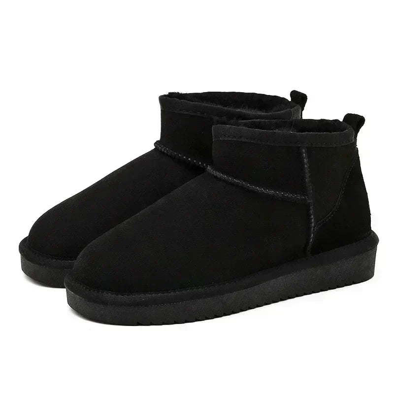 Sheepskin Boots - Waterproof Wool Fur Lined