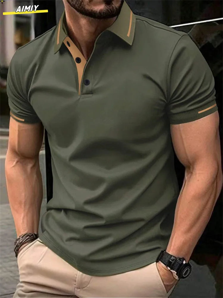 Casual Breathable Polo Shirt