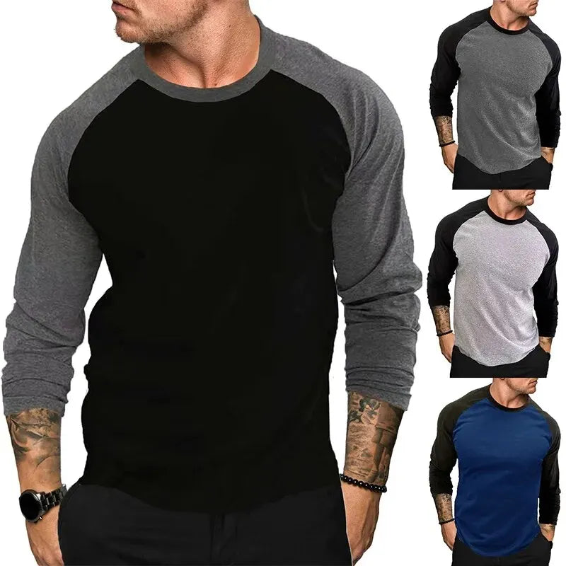 Men's Long Sleeve Sports T-shirt