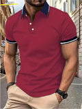 Casual Breathable Polo Shirt