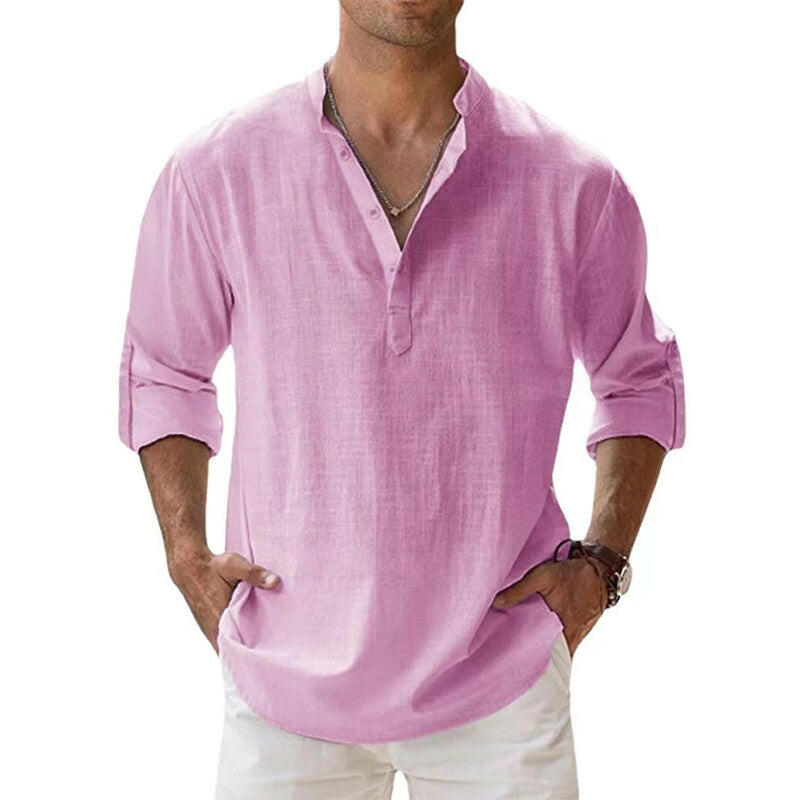 Lightweight Casual Linen Shirt.