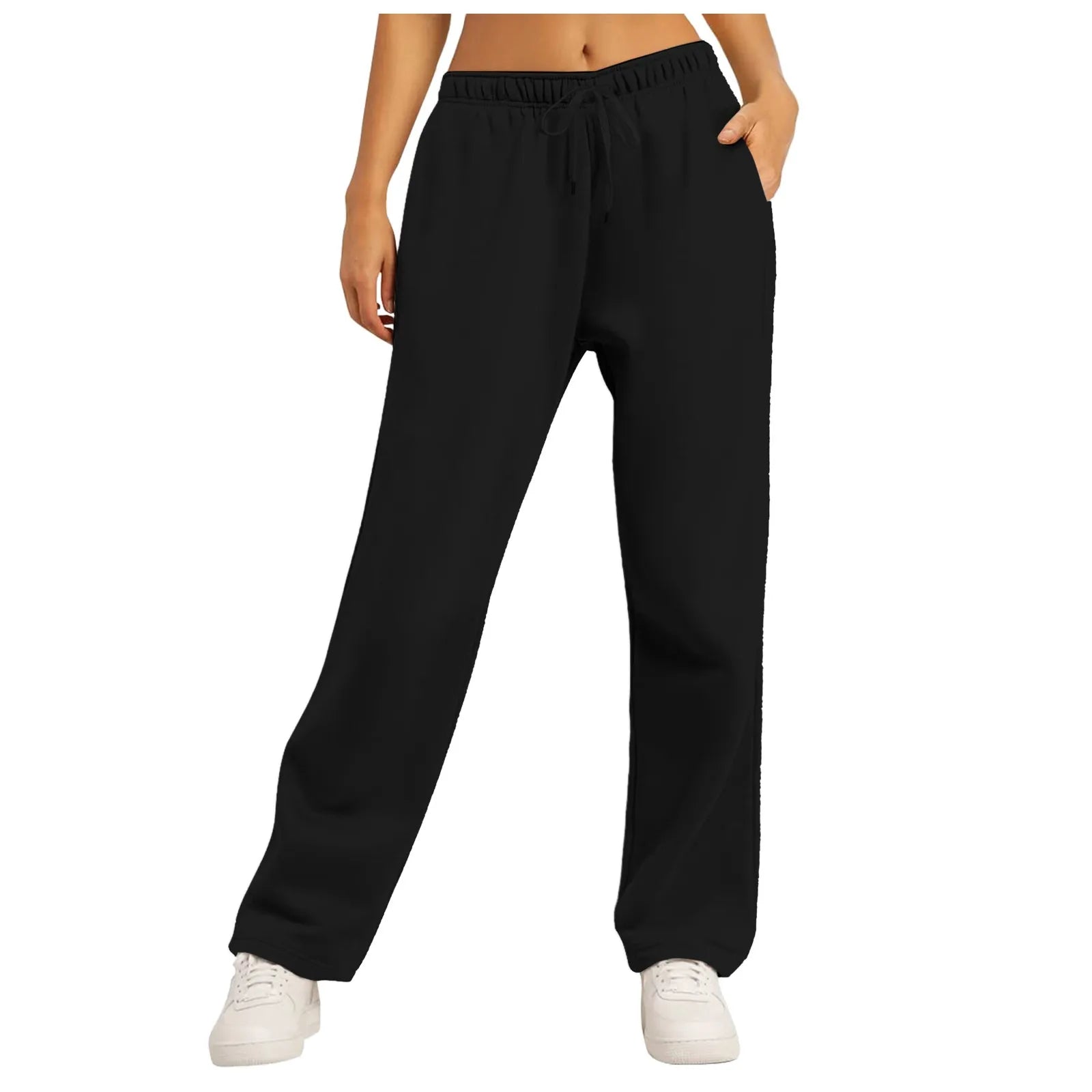 Fleece Lined Straight Leg Joggers