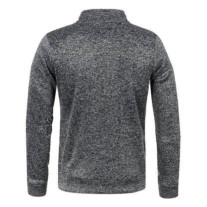 Long Sleeve Full Zip Slim Fit Sweatshirt.