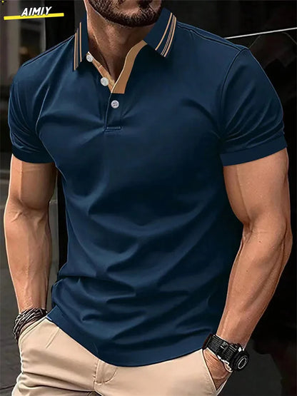 Casual Breathable Polo Shirt