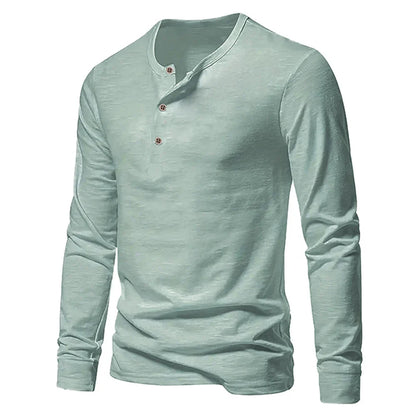 Henley Collar Shirt