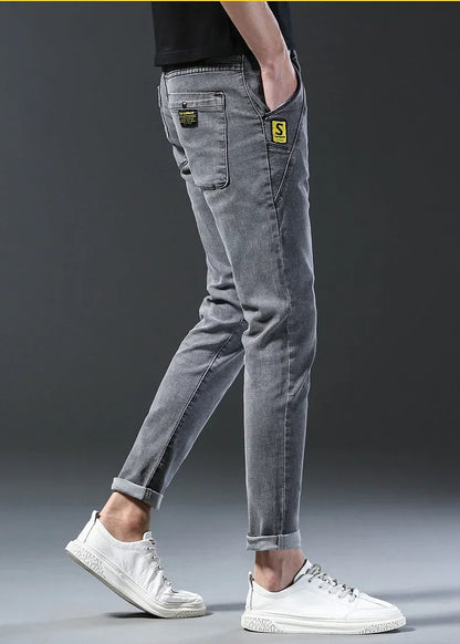 Slim Straight Luxury Jeans.