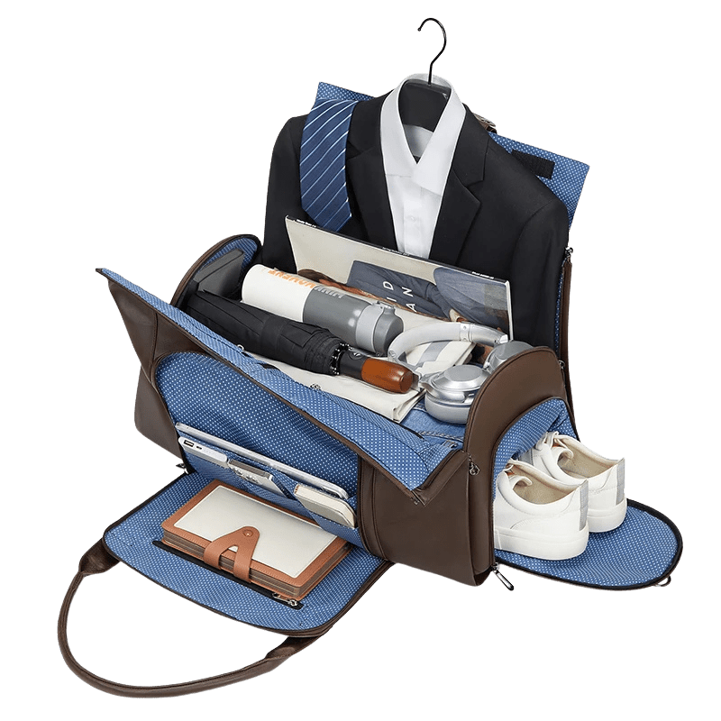 Sentier - Brown Travel Bag - Avourie
