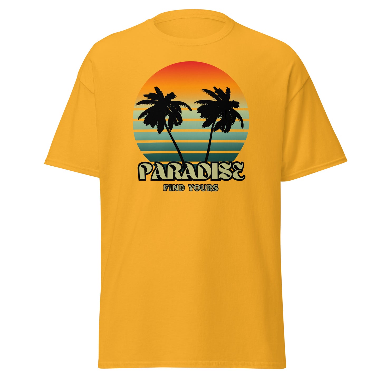 Find you tropical island paradise vacation shirt.