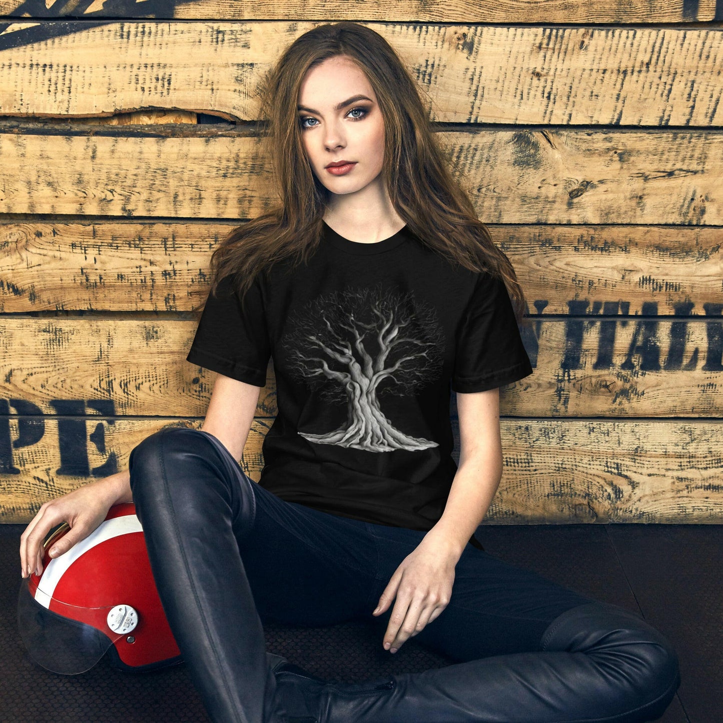 Old Tree tee, treeshirt for tree lovers.