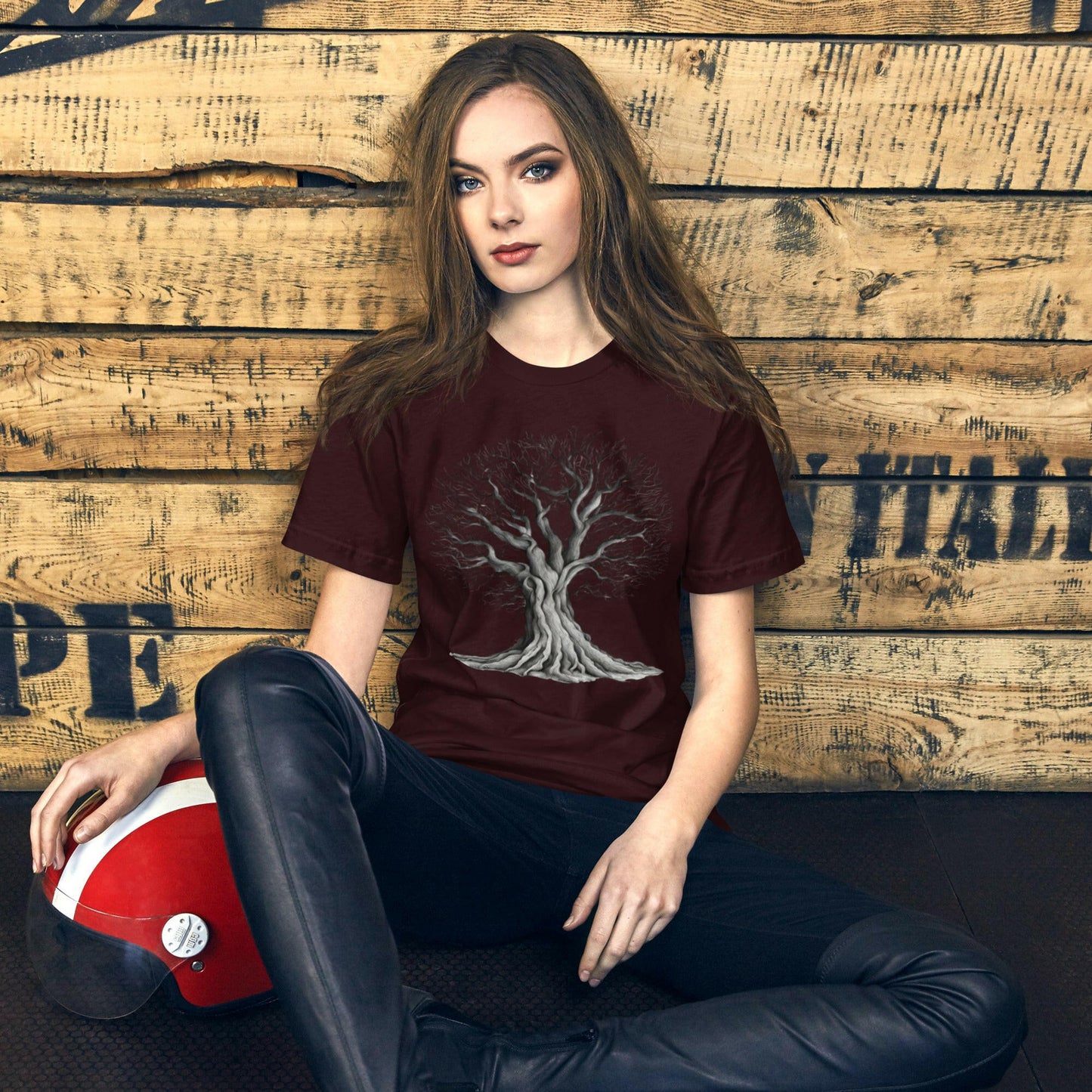 Old Tree tee, treeshirt for tree lovers.